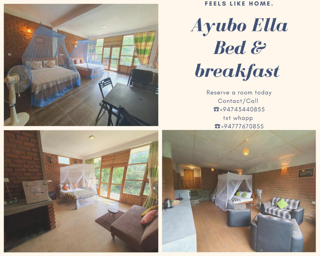 Ayubo Ella - Bed & Breakfast Eksteriør billede