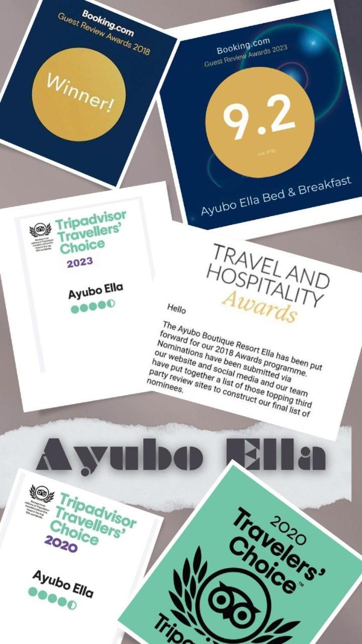 Ayubo Ella - Bed & Breakfast Eksteriør billede